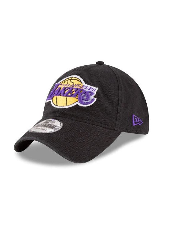 LOS ANGELES LAKERS CORE CLASSIC BLACK 9TWENTY ADJUSTABLE