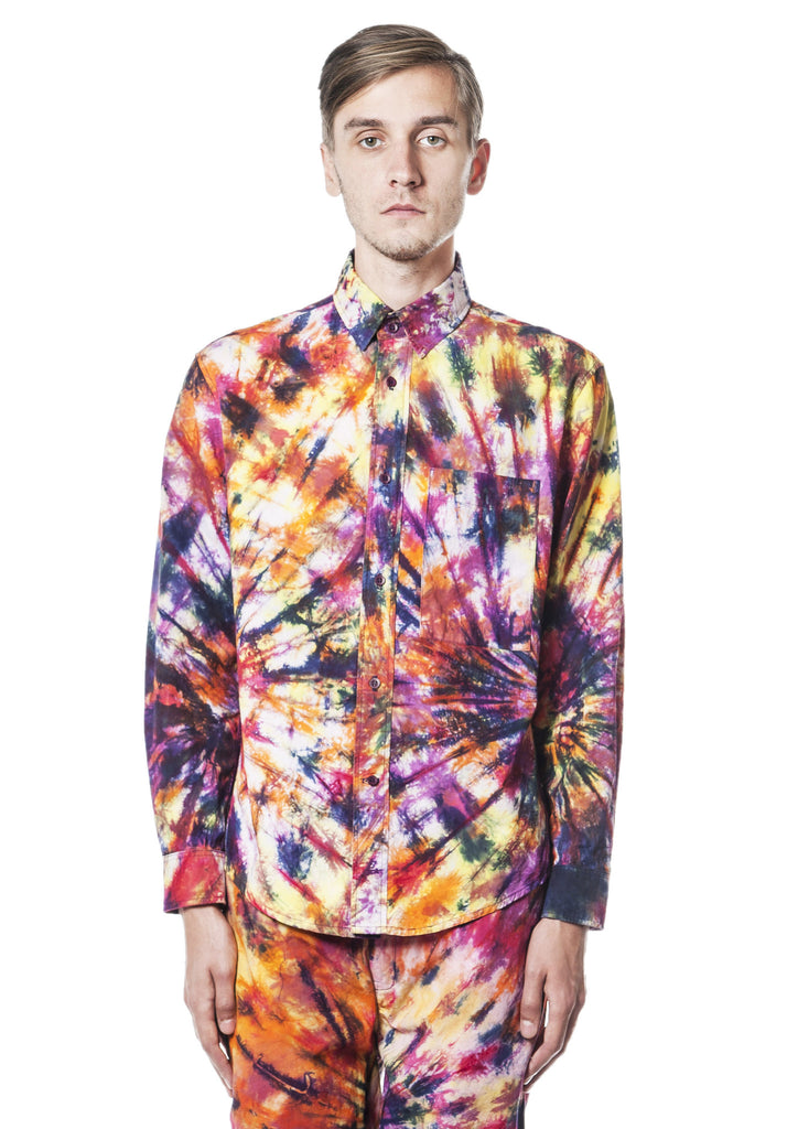 TIE DYE LONG SLEEVE SHIRT 12345 Clothing TIE DYE LONG SLEEVE SHIRT 12345 Clothing