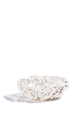SMALL PORCELAIN CORD BOWL